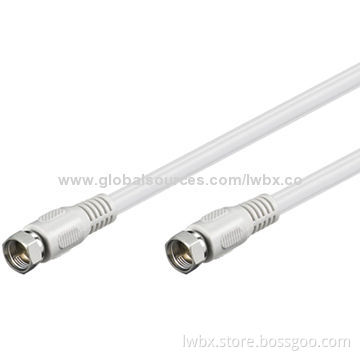 F plug/F plug (100% shielded)